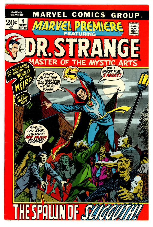 Marvel Premiere 4 FN/VF (7.0) (1972)