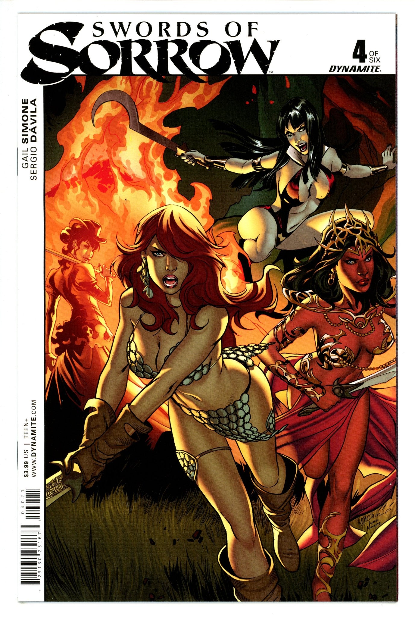 Swords of Sorrow 4 Variant High Grade (2015)