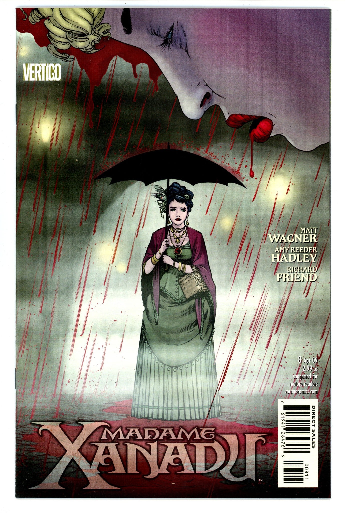 Madame Xanadu Vol 2 8 High Grade (2009) 