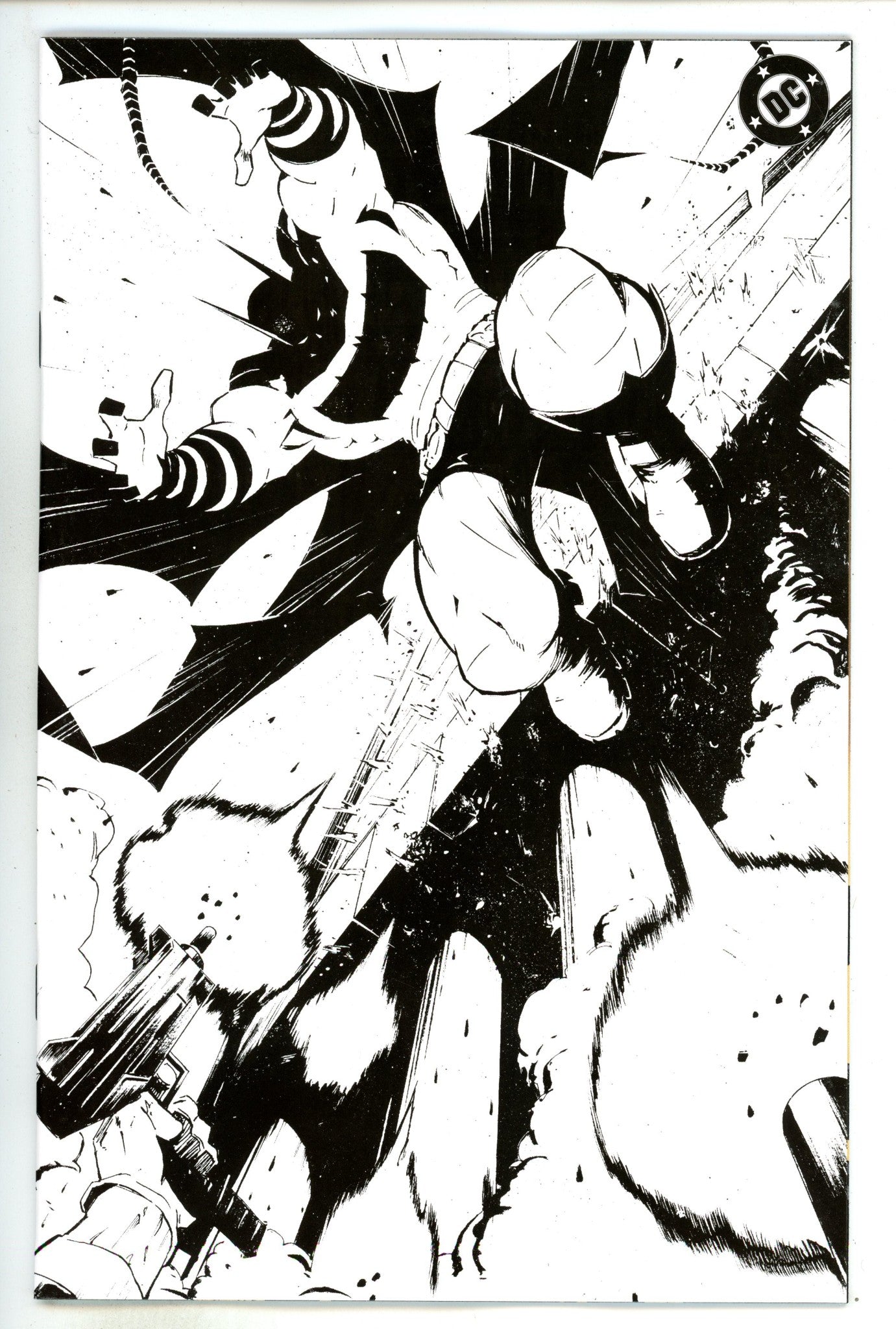 Absolute Batman  1 Dragotta  4th Print B&W Incentive Variant NM  (2024)