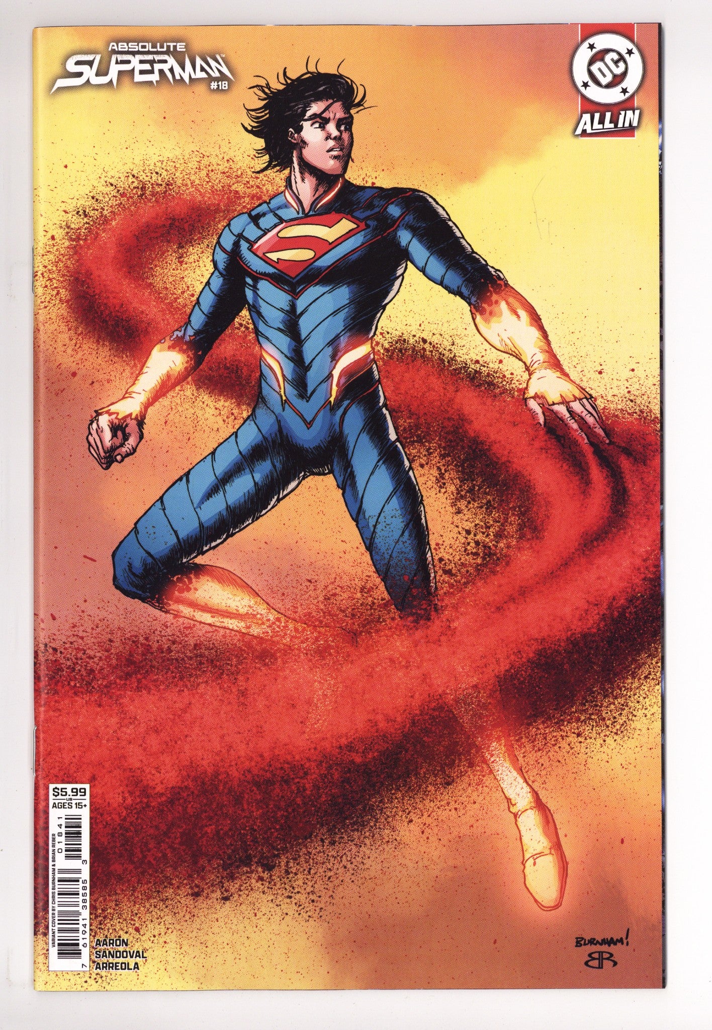 Absolute Superman 18 Burnham Variant (2026)