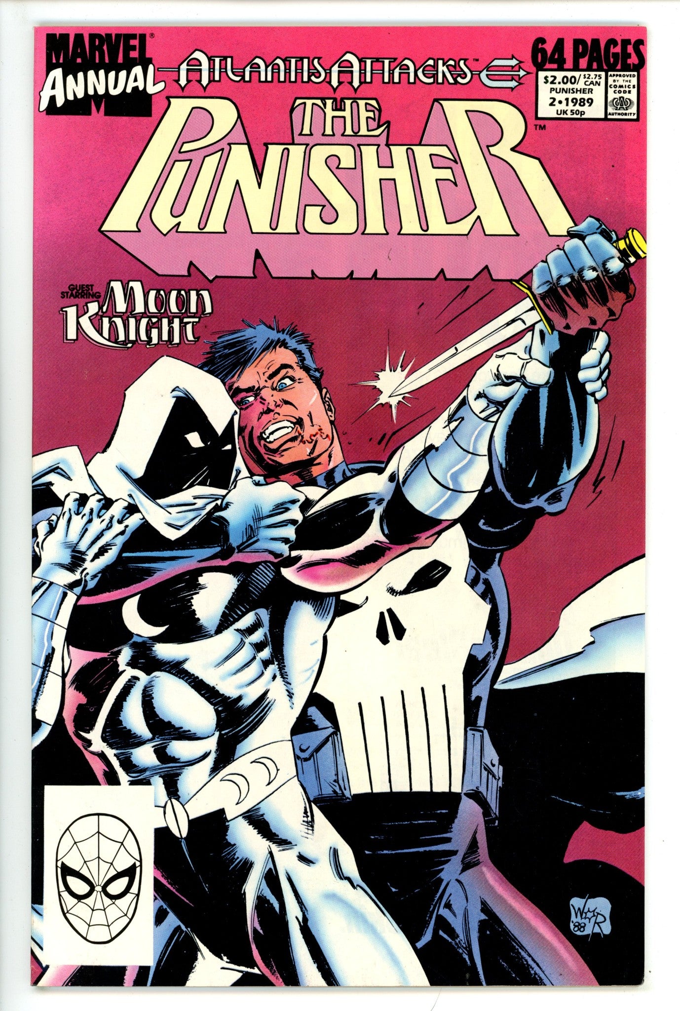 The Punisher Annual Vol 2 2 VF (8.0) (1989) 