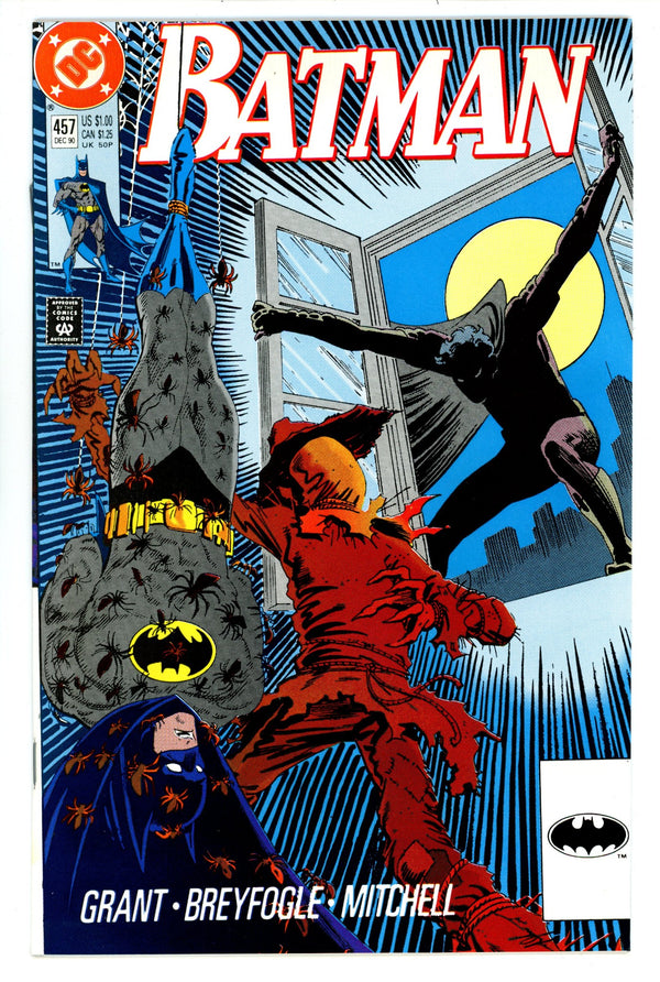 Batman Vol 1 457 VF+ (8.5) 000 Error (1990)