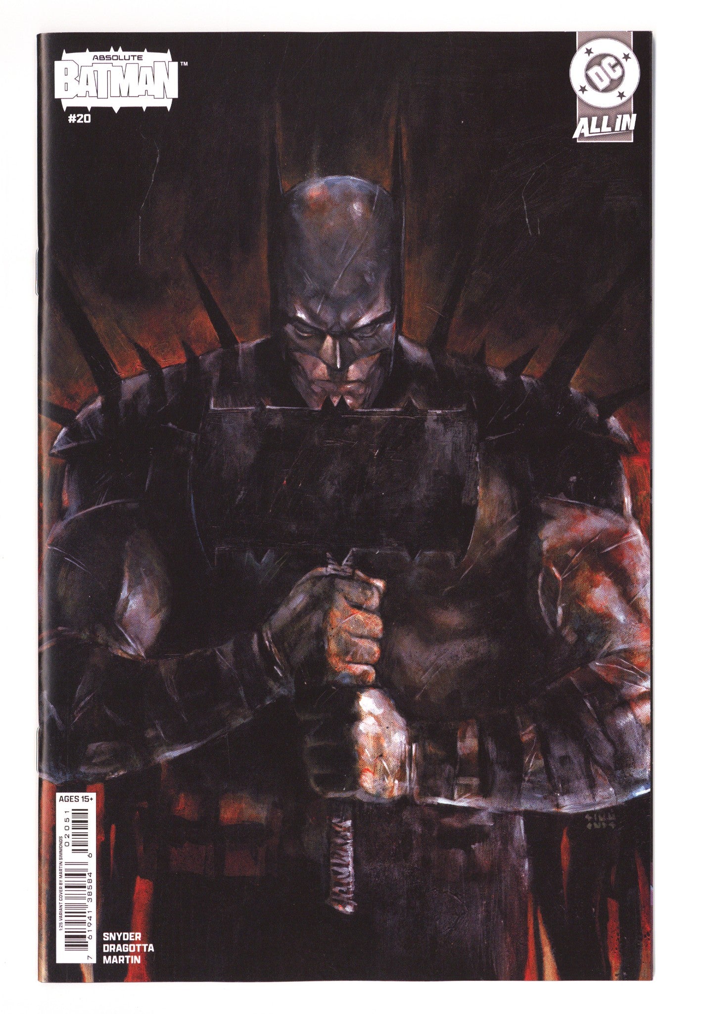 Absolute Batman 20 Simmonds Incentive NM- (2026)