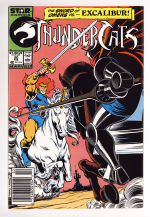 Thundercats 20 NM- (9.2) (1988) Newsstand