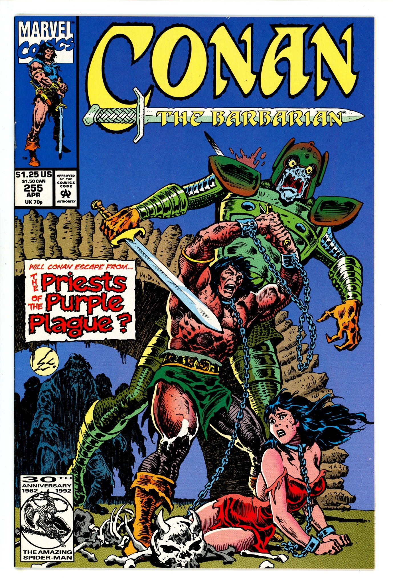 Conan the Barbarian Vol 1 255 (1992)