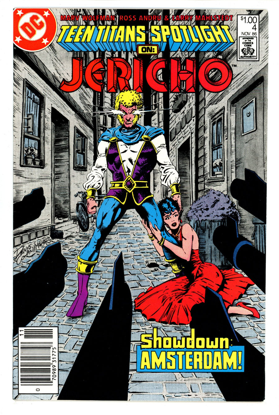 Teen Titans Spotlight 4 VF (8.0) (1986) Canadian Price Variant 
