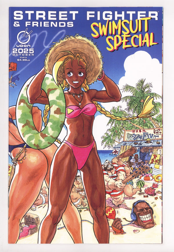 Street Fighter & Friends Swimsuit Special 1 Nishimura Wraparound Incentive NM (2025)