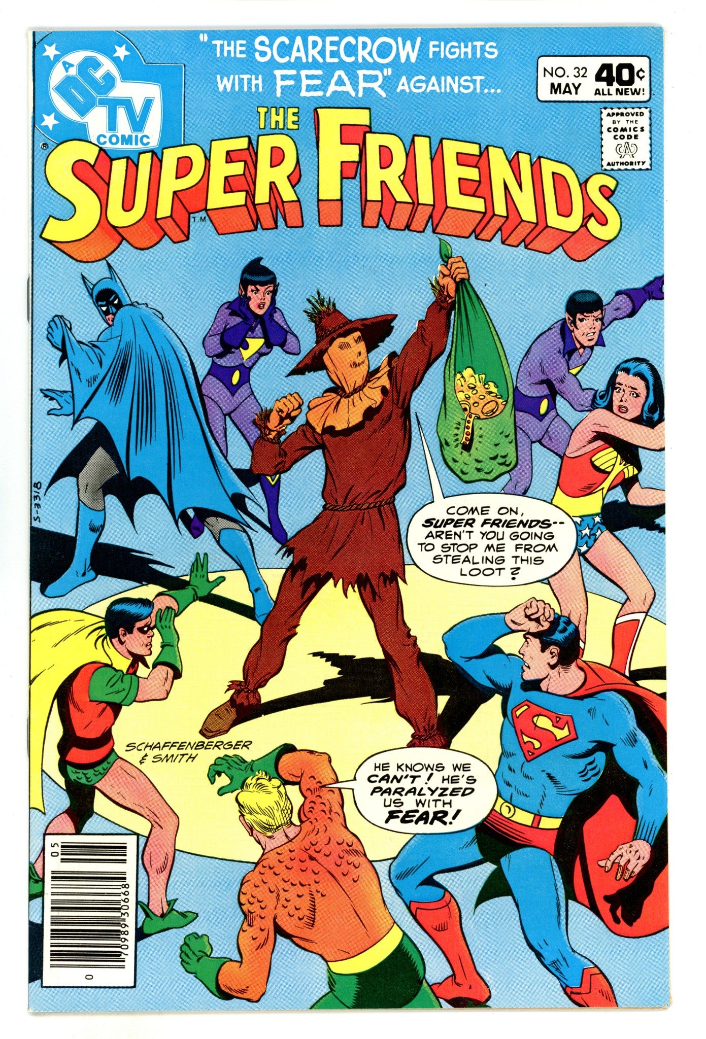 Super Friends Vol 1 32  VF+ (8.5)  (1980)  