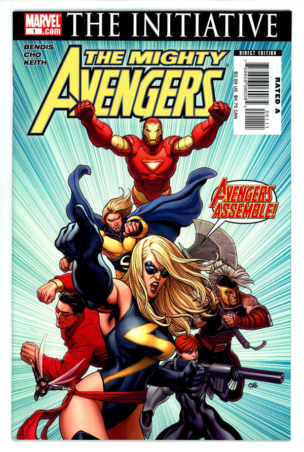 The Mighty Avengers Vol 1 1 Mid Grade (2007)
