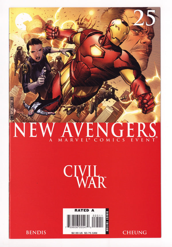 New Avengers Vol 1 25 High Grade (2006)