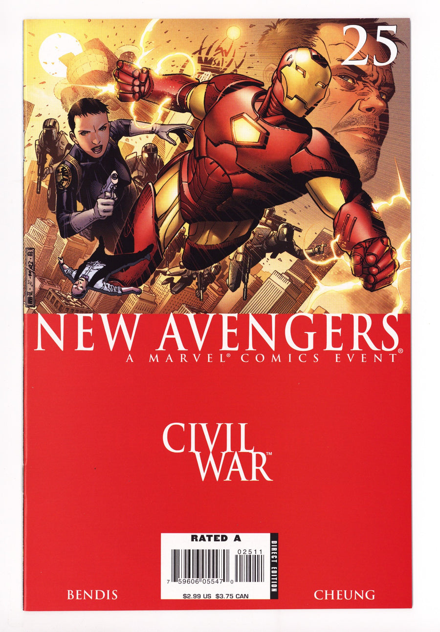 New Avengers Vol 1 25 High Grade (2006) 
