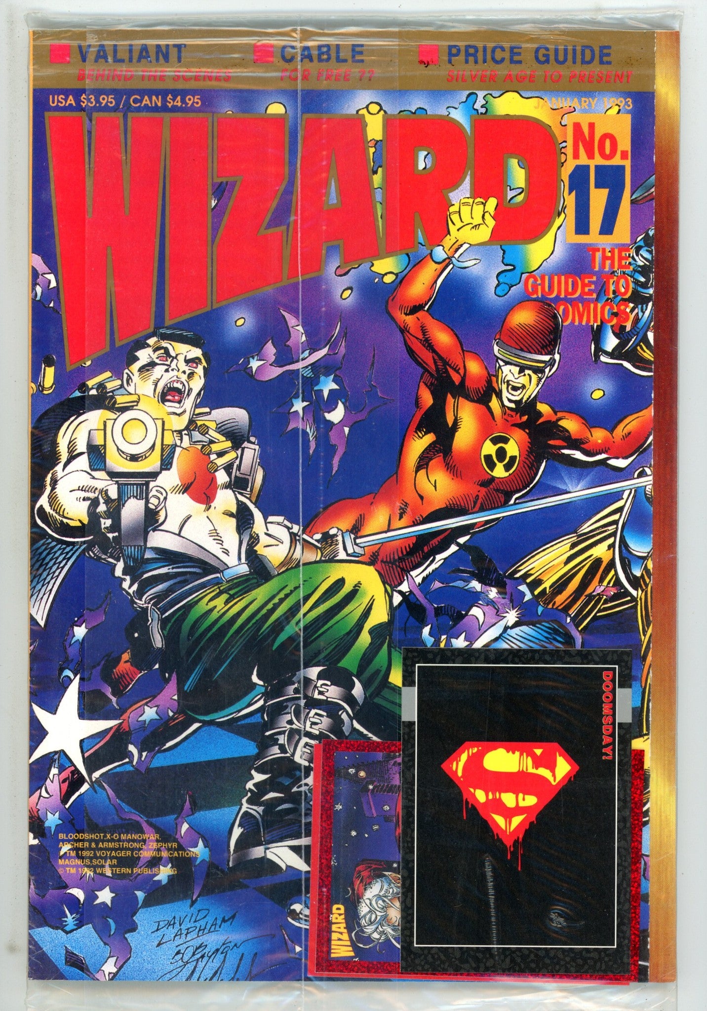 Wizard: The Comics Magazine 17 New, Sealed (1993) 