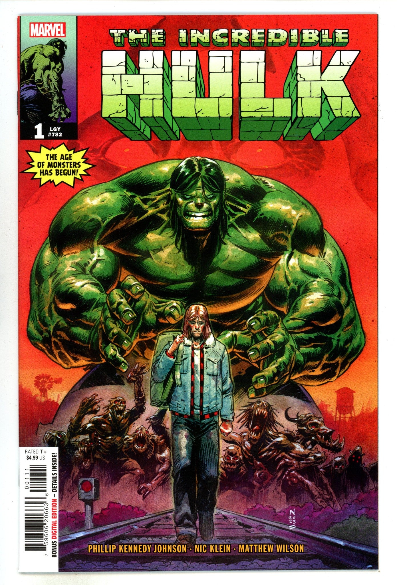 Incredible Hulk Vol 4 1 (782) High Grade (2023) 