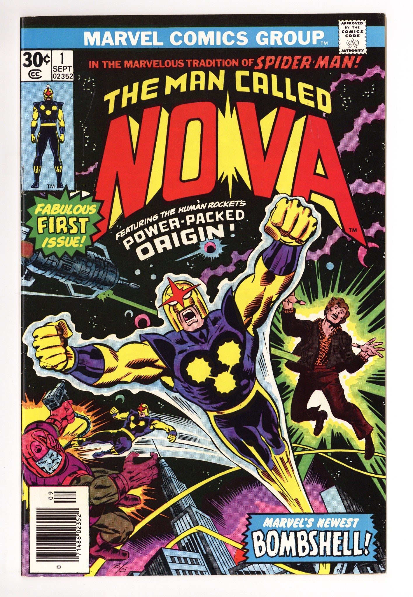 Nova Vol 1 1 VF+ (8.5) (1976) 