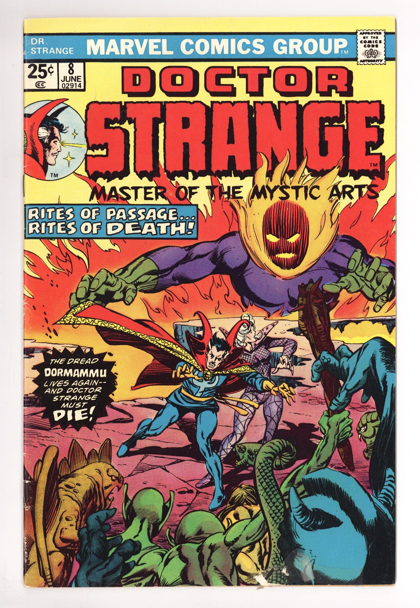 Doctor Strange Vol 2 8 Low Grade (1975) 
