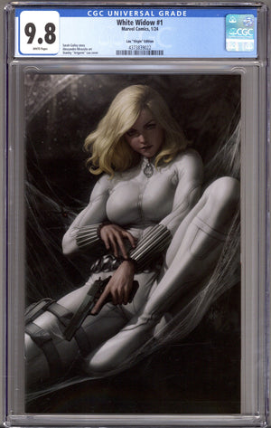 White Widow 1 CGC 9.8 (NM/M) (2024) Artgerm Virgin Incentive Variant