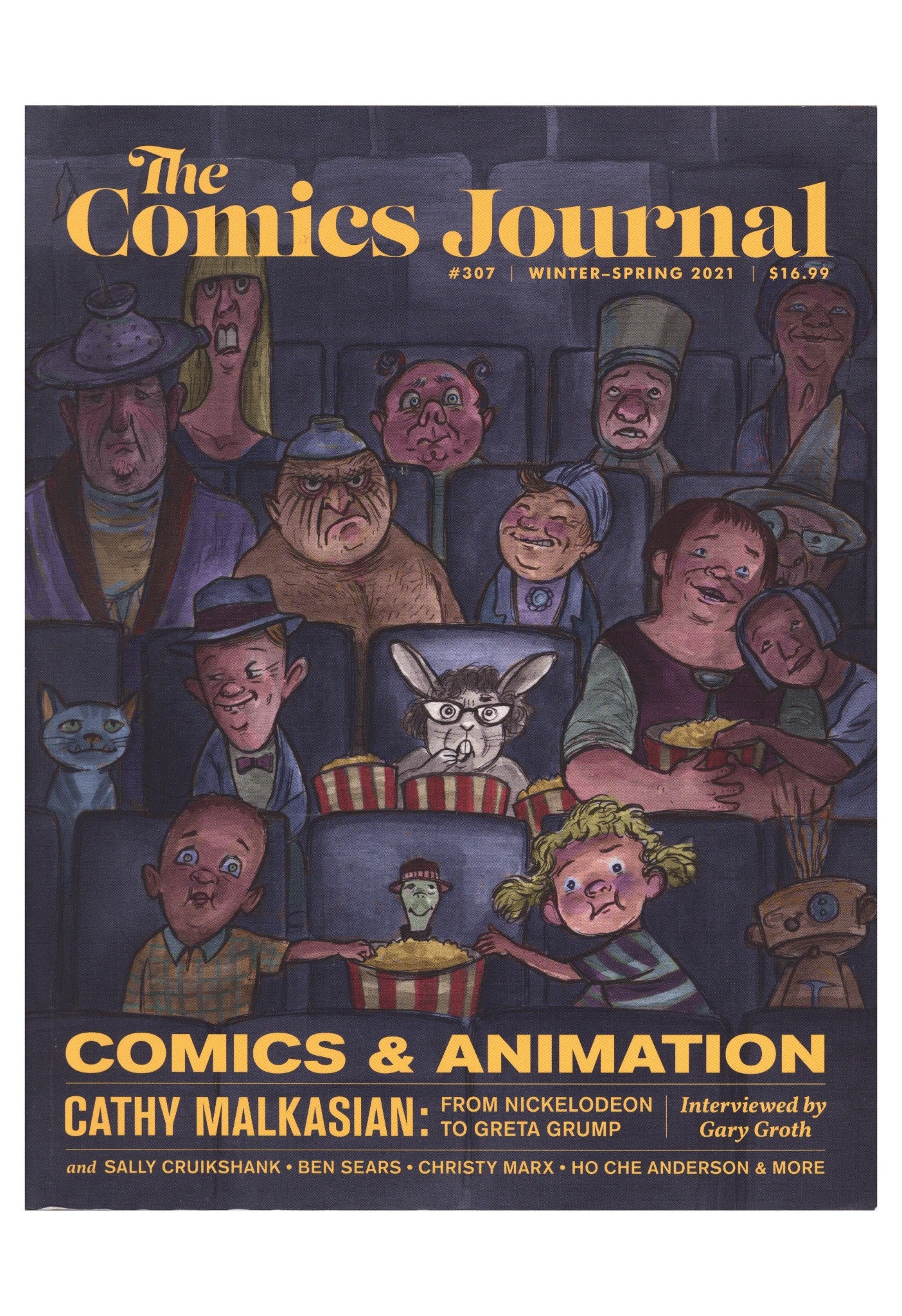 The Comics Journal 307 Mid Grade (2021) 