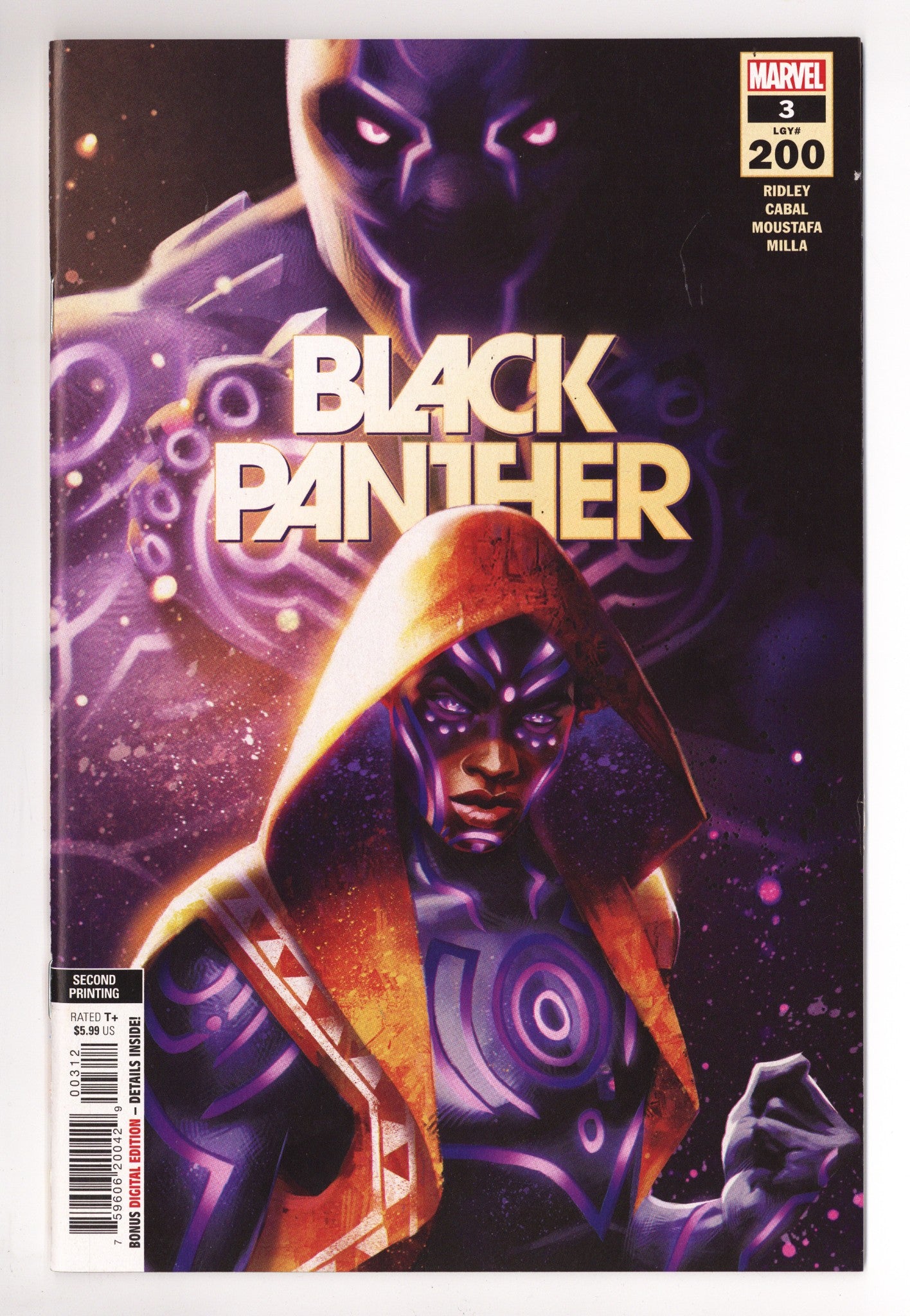 Black Panther Vol 8 3 (200) High Grade (2022) 2nd Print 