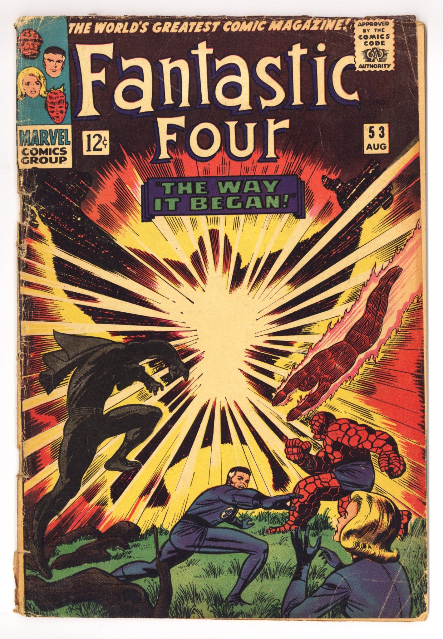 Fantastic Four Vol 1 53 GD/VG (3.0) (1966) 