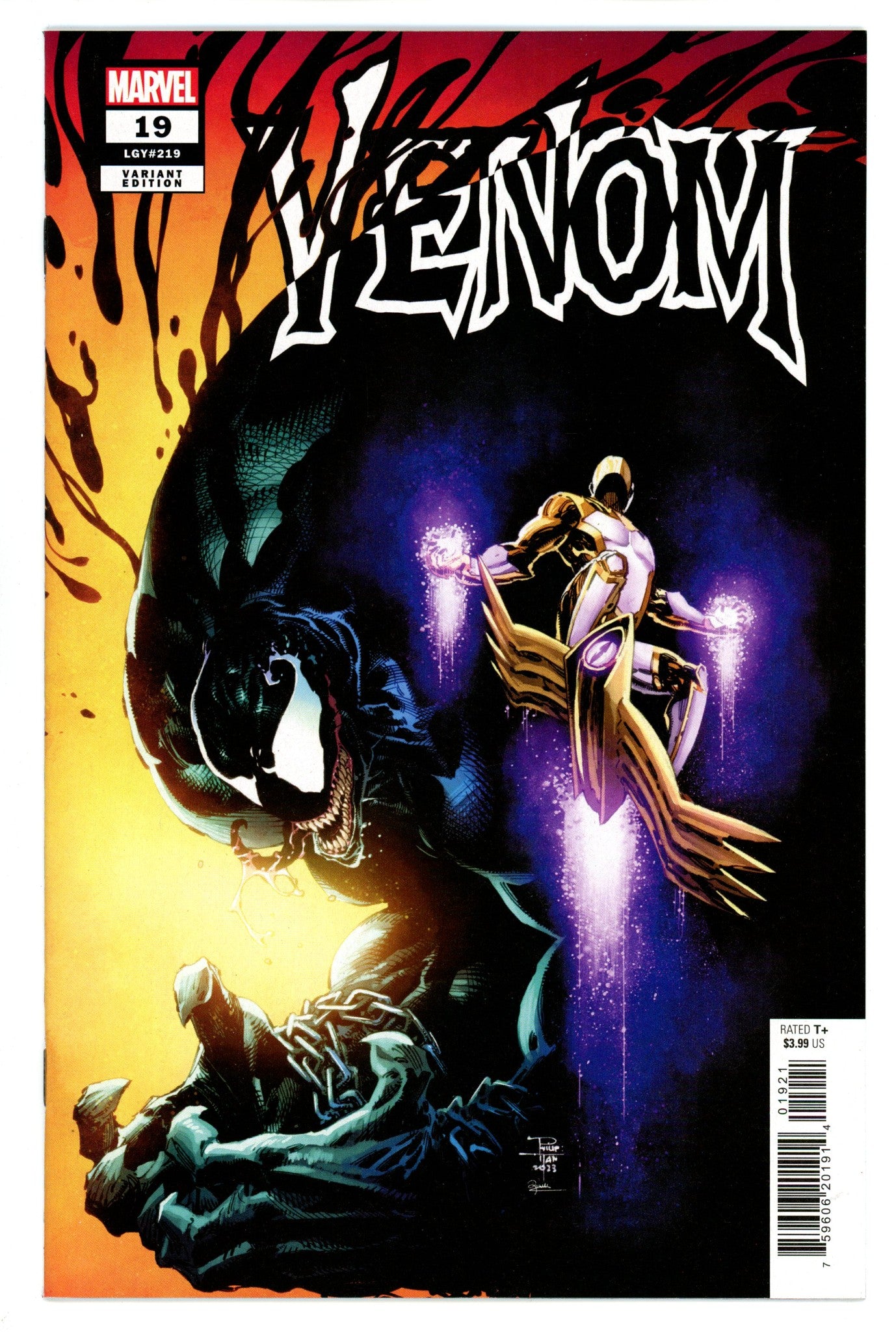 Venom Vol 5 19 (219) High Grade (2023) Tan Variant 