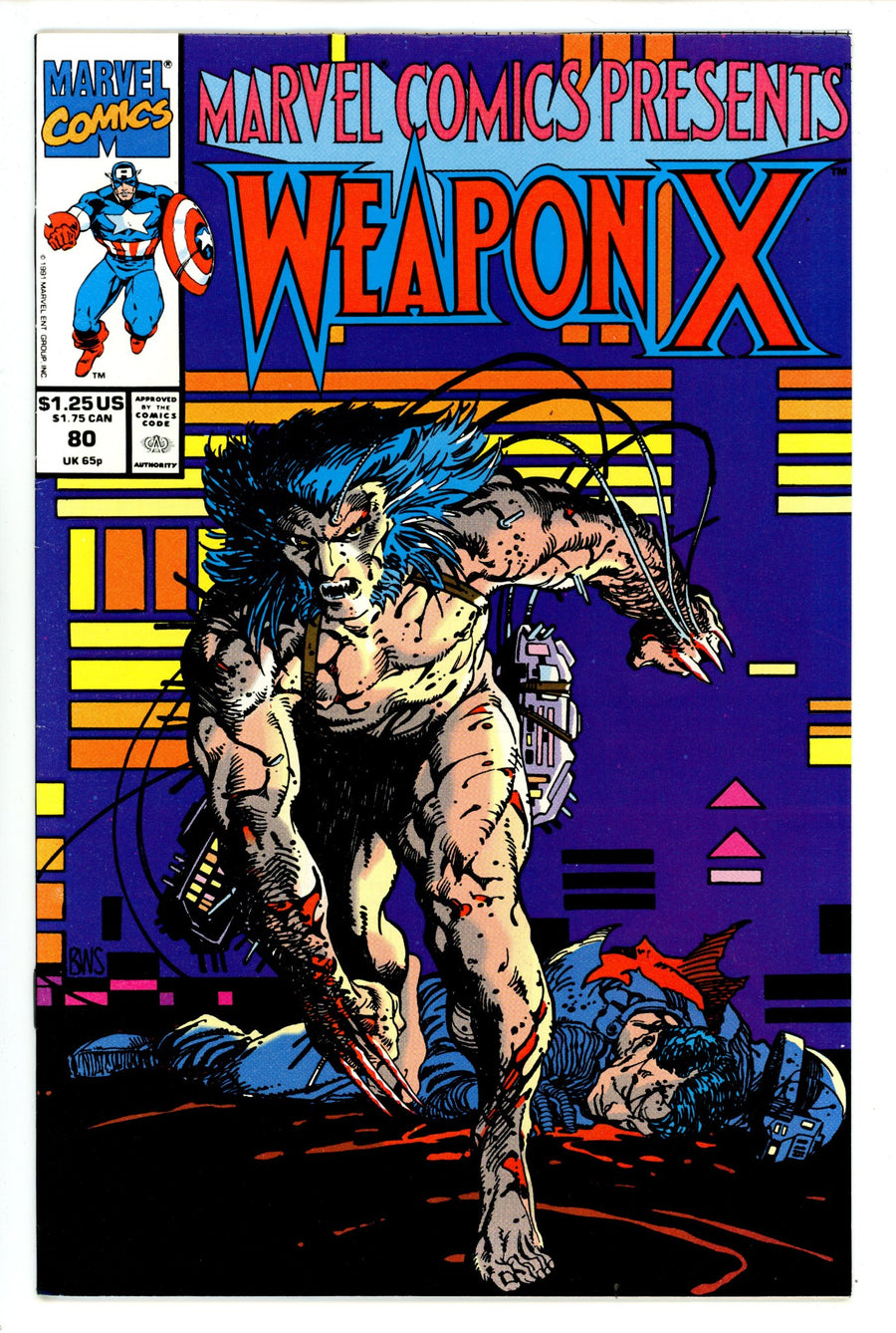 Marvel Comics Presents Vol 1 80 VF- (7.5) (1991) 