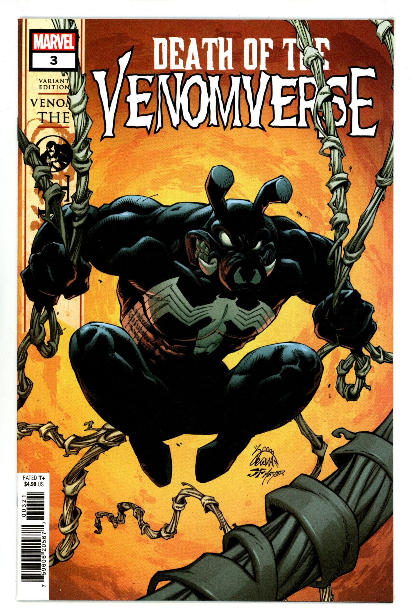 Death of the Venomverse 3 High Grade (2023) Stegman Variant 