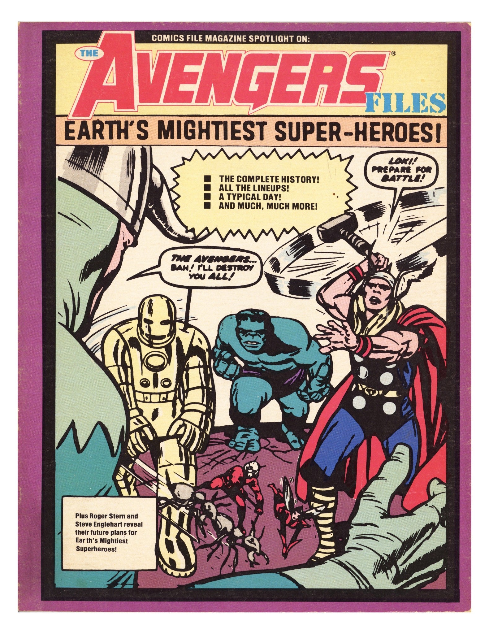 Comics File Magazine 6 Low Grade (1986) 