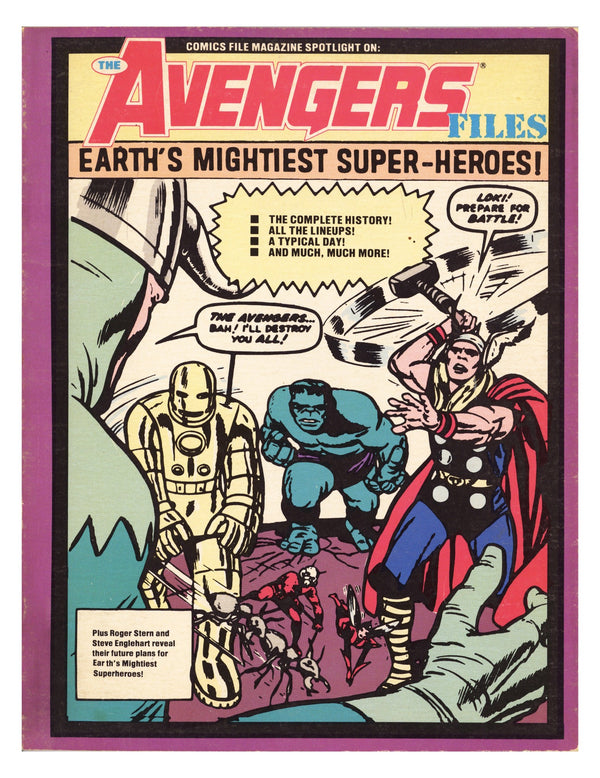 Comics File Magazine 6 Low Grade (1986)