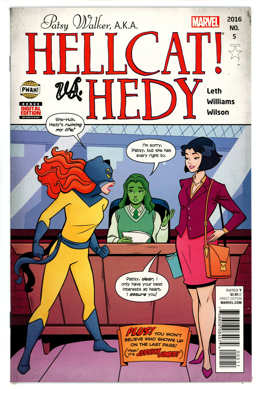 Patsy Walker, A.K.A. Hellcat! 5 High Grade (2016) 