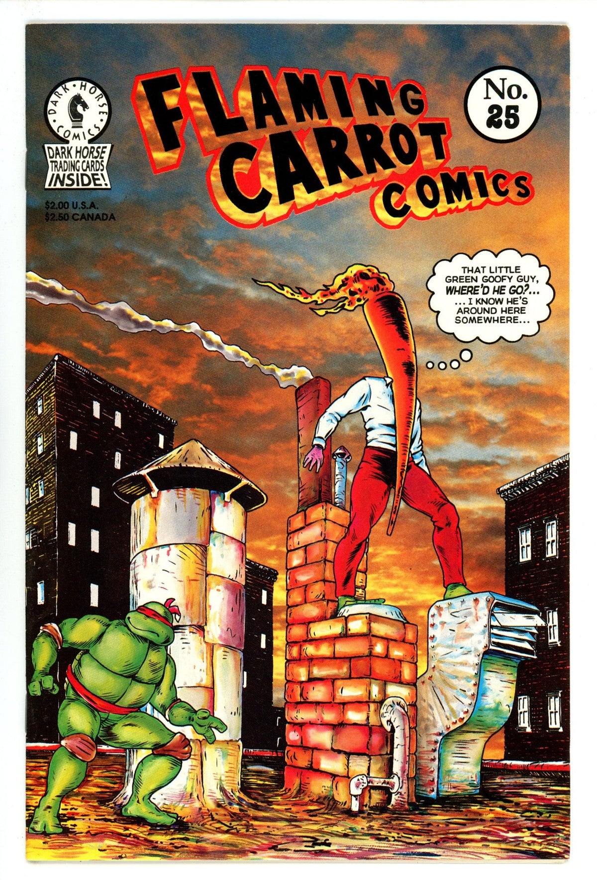 Flaming Carrot Comics   25  High Grade   (1991)