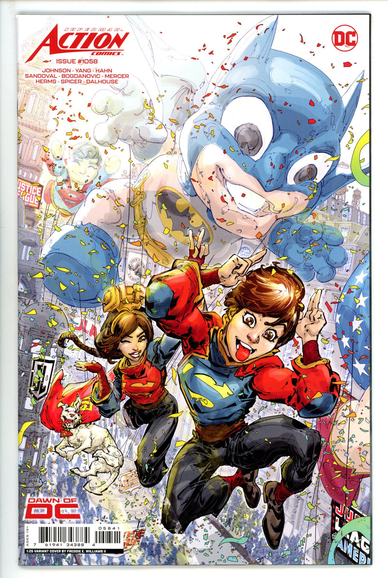 Action Comics Vol 3 1058 Williams Incentive Variant NM (2023)
