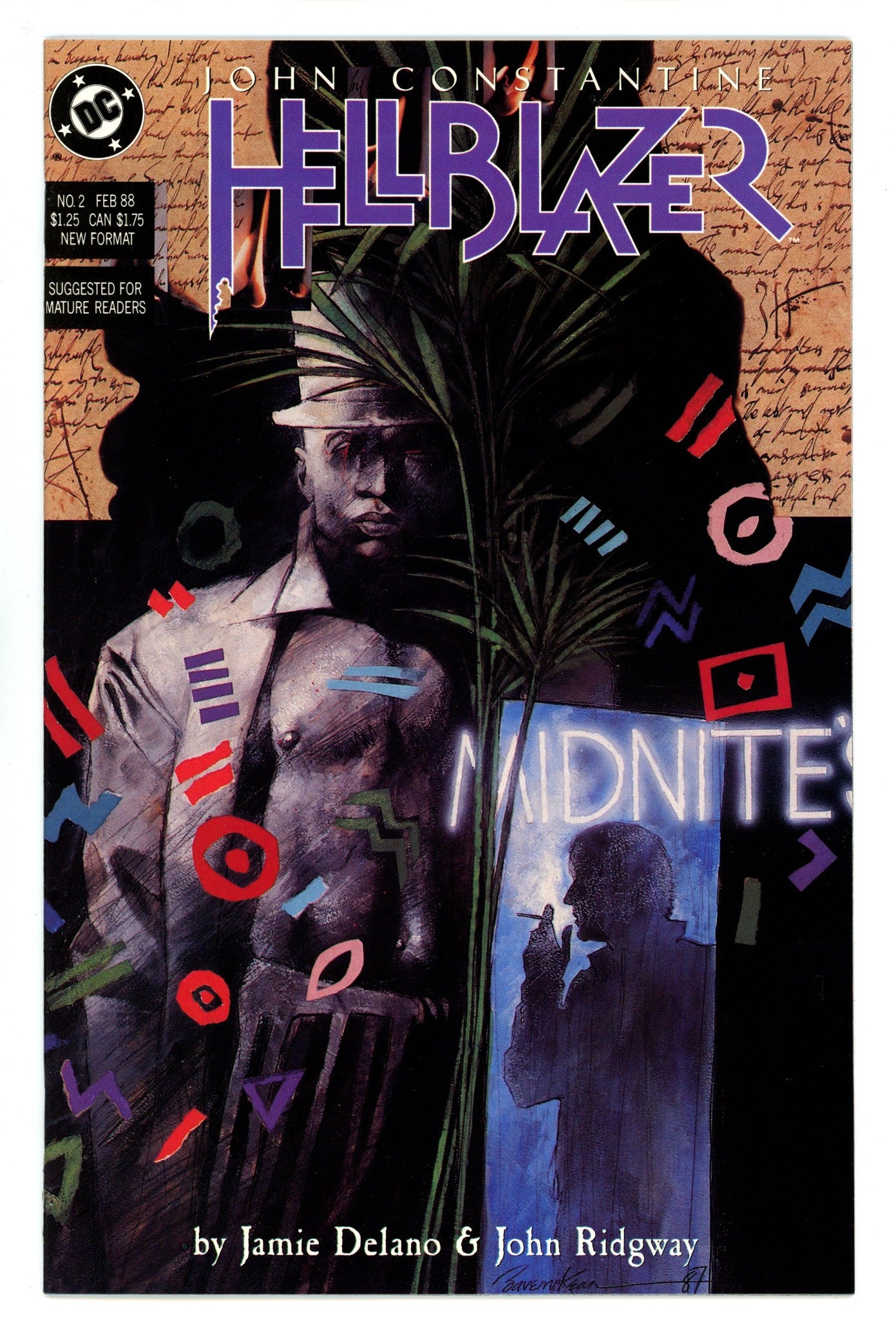Hellblazer Vol 1 2 NM- (9.2) (1988) 