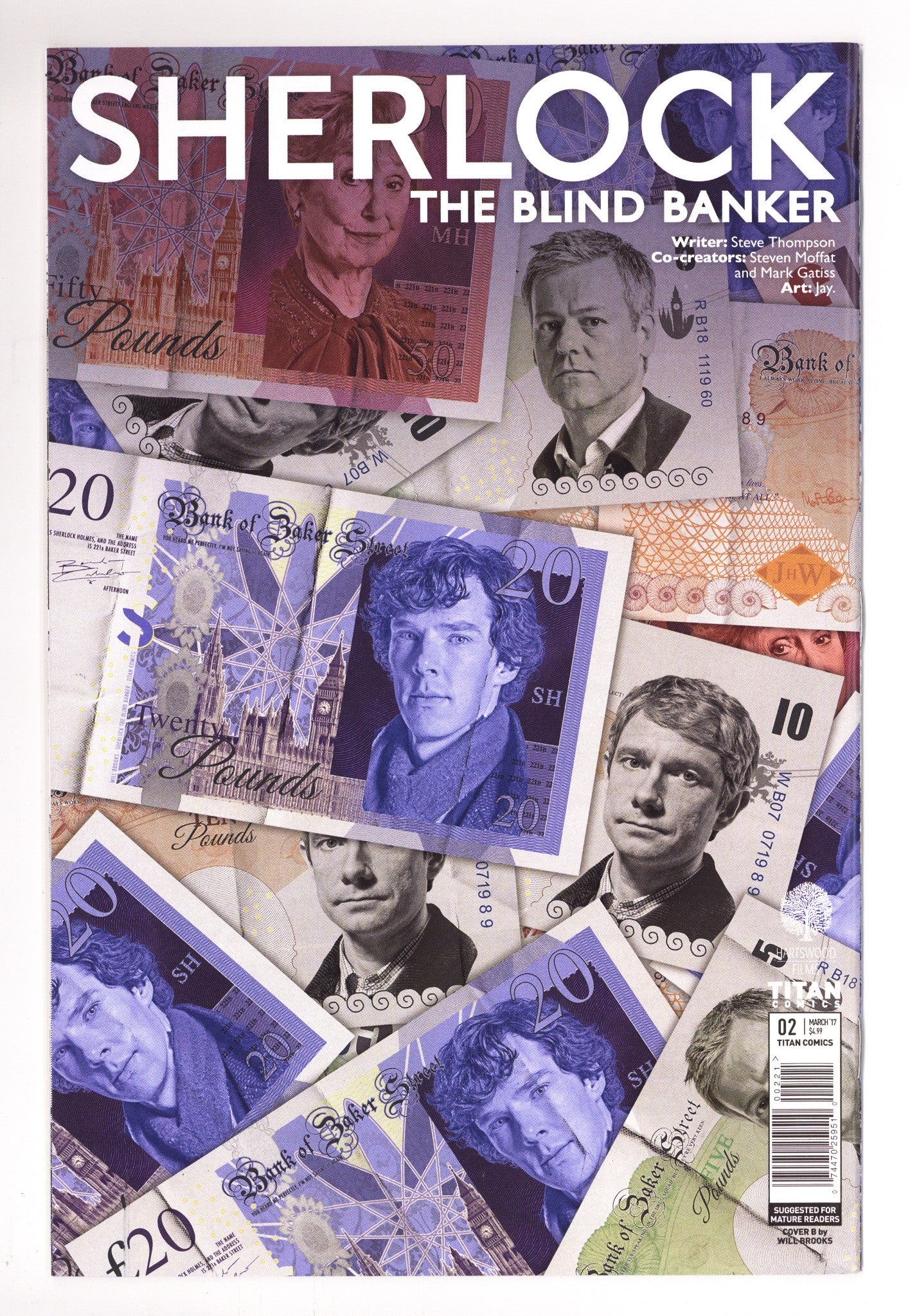 Sherlock: The Blind Banker 2 High Grade (2017) Photo Variant 