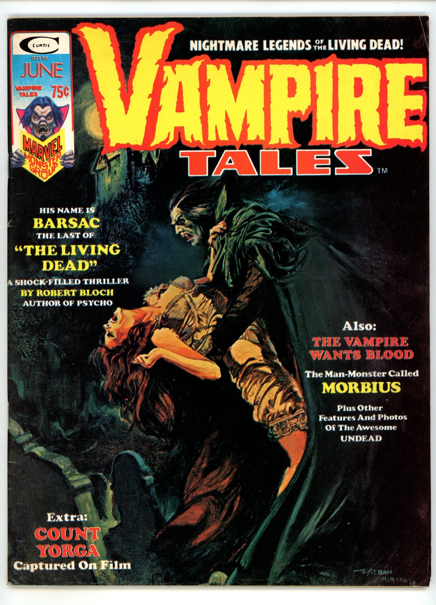 Vampire Tales  5  FN/VF (7.0)  (1974)  