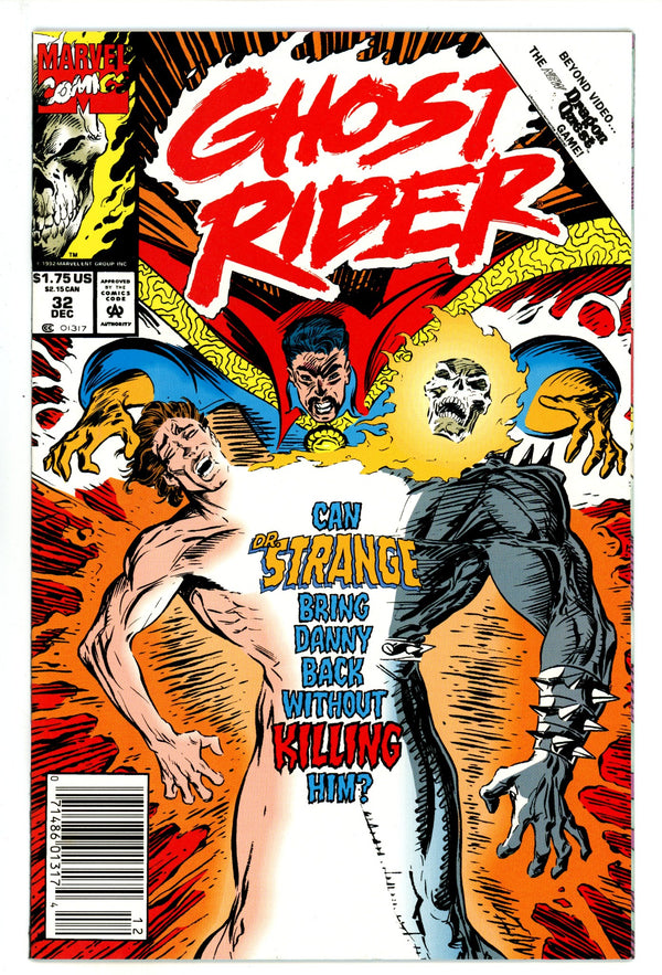 Ghost Rider Vol 2 32 High Grade (1992) Newsstand