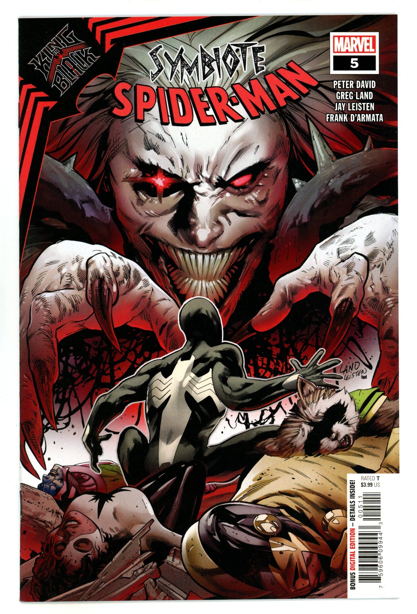 Symbiote Spider-Man: King in Black  5  High Grade  (2021)  