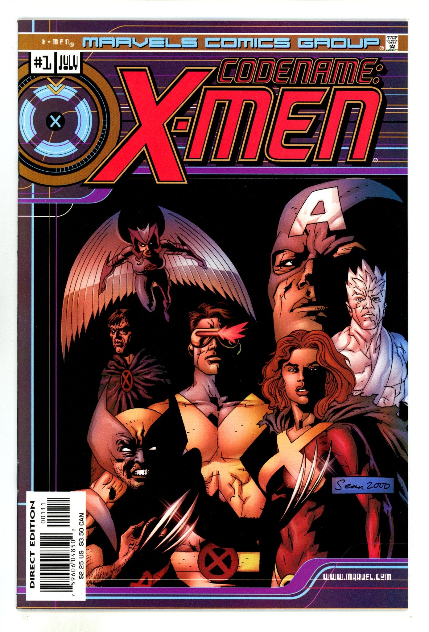 Marvels Comics: X-Men  1  High Grade  (2000)  
