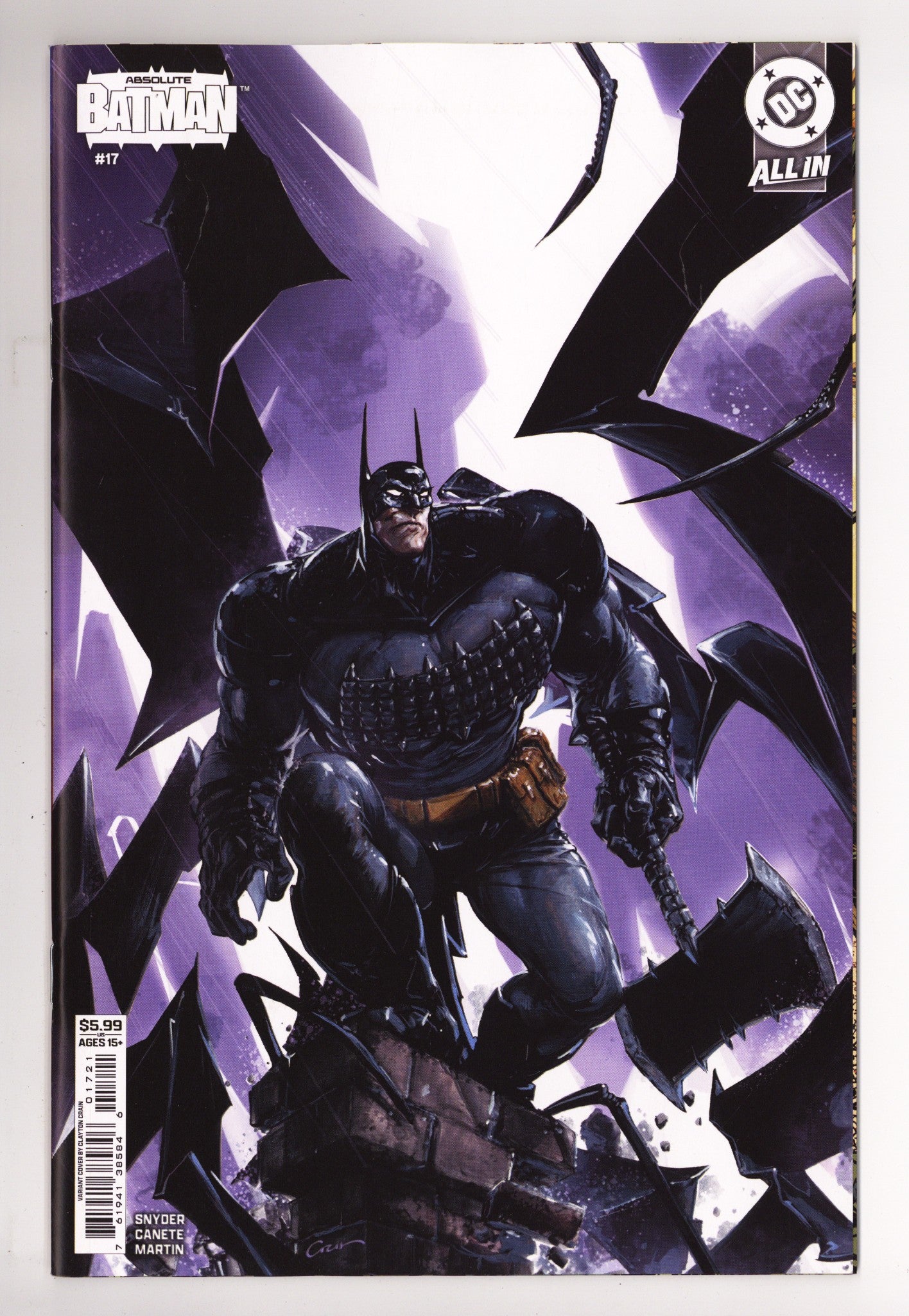 Absolute Batman 17 Crain Variant (2026)