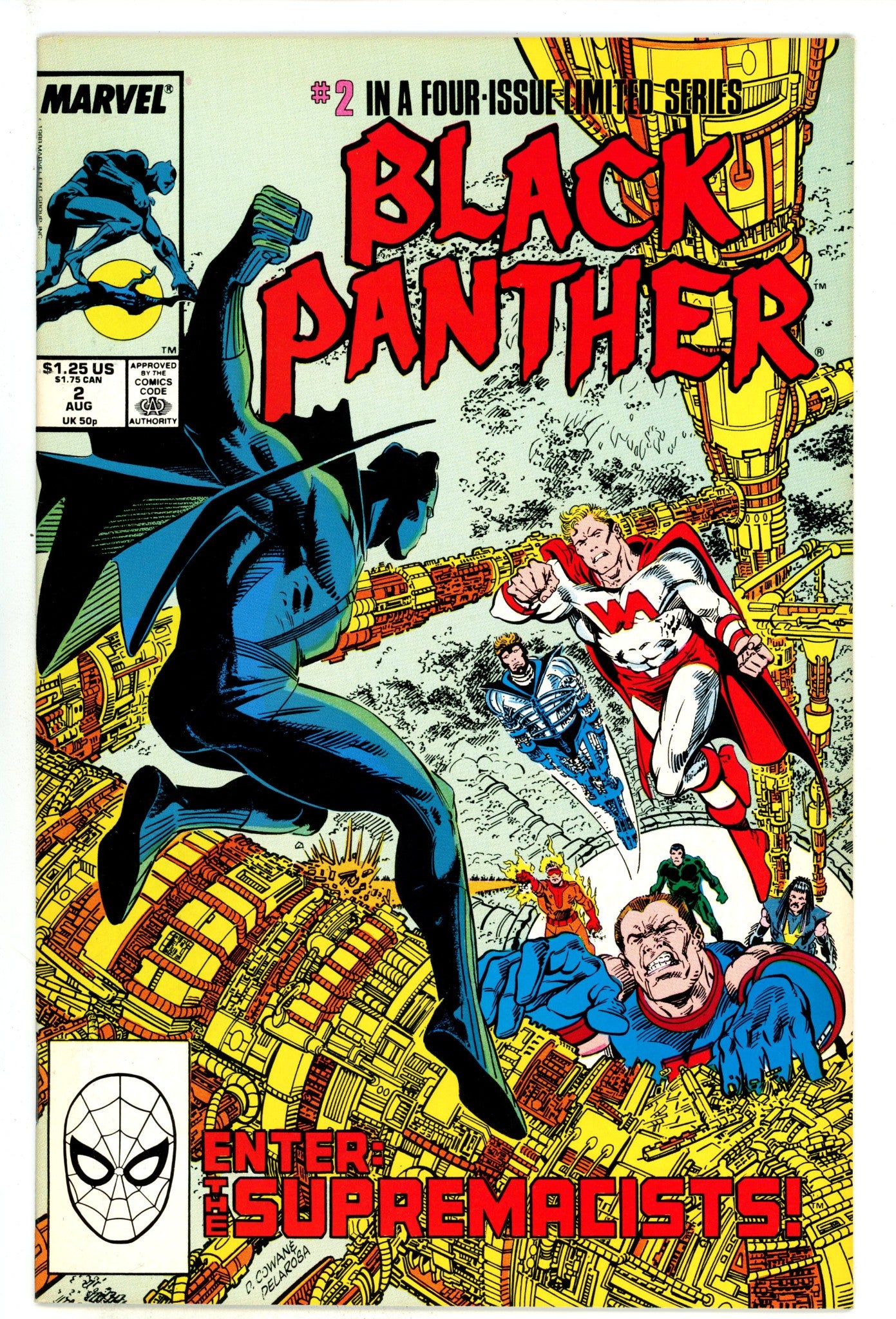 Black Panther Vol 2 2 High Grade (1988) 