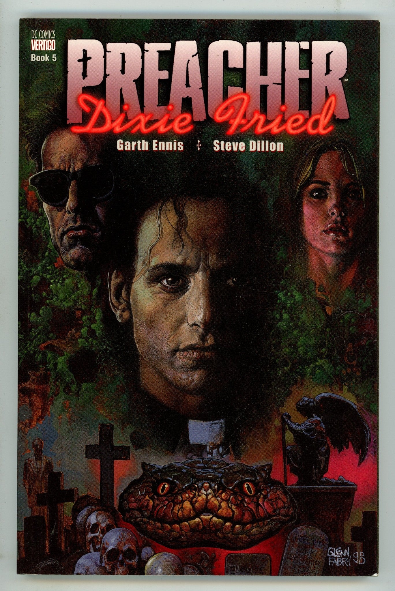 Preacher TPB Vol 5 High Grade (1998) 2nd Print 