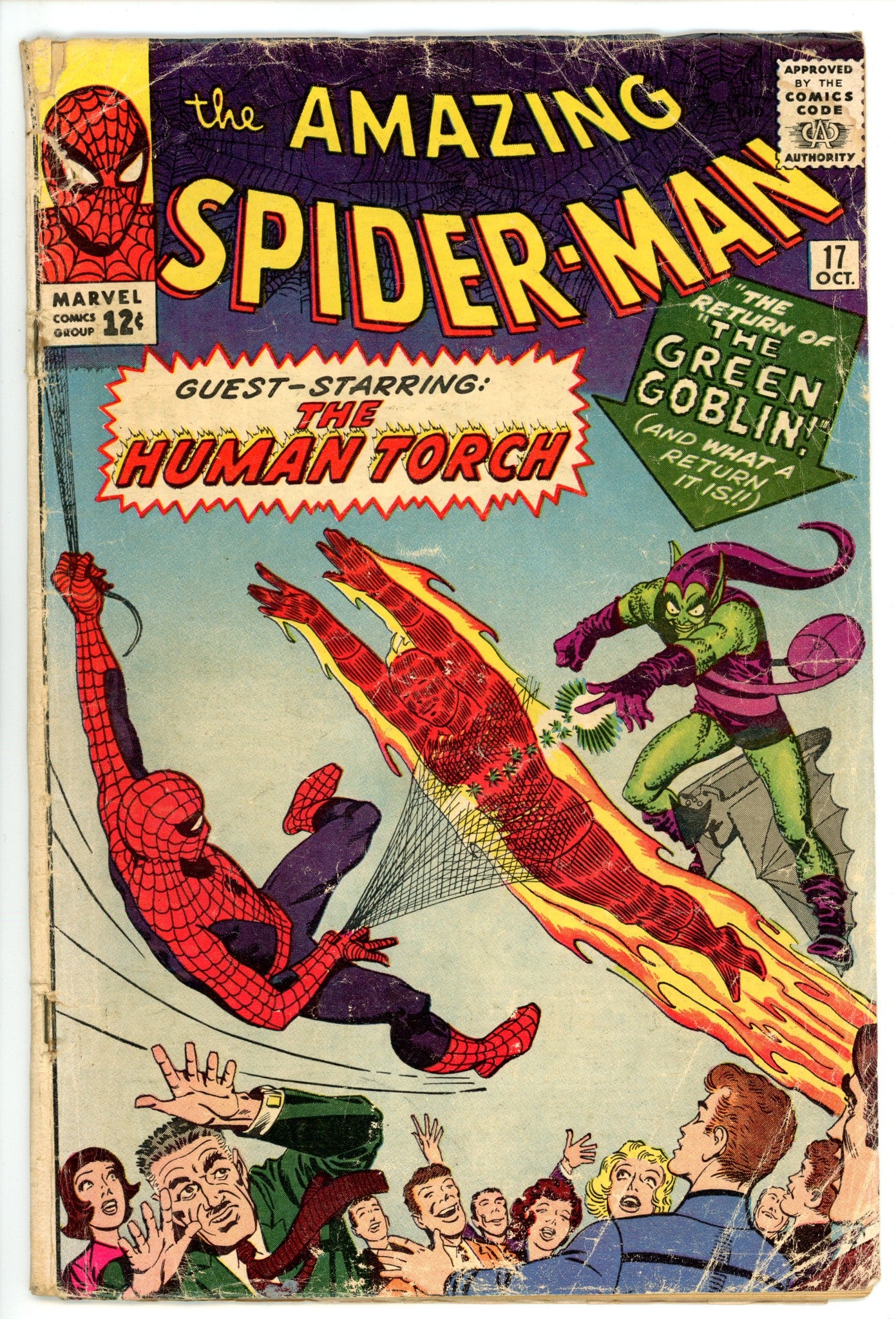 The Amazing Spider-Man Vol 1 17 GD+ (2.5) (1964) 