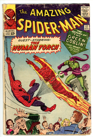 The Amazing Spider-Man Vol 1 17 GD+ (2.5) (1964) 