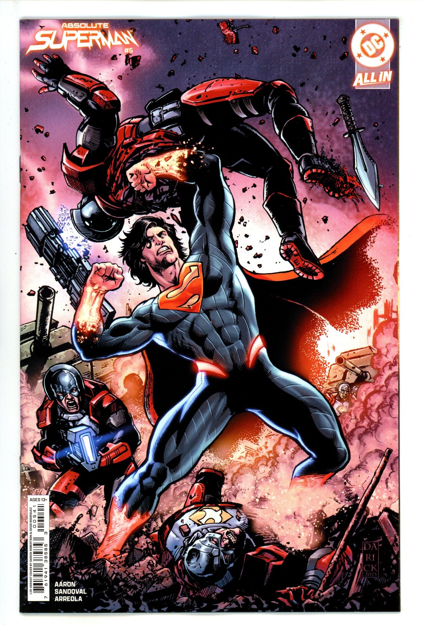 Absolute Superman 5 Robertson Incentive Variant NM- (2025)