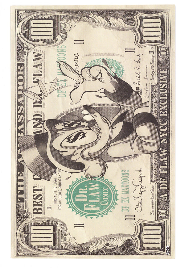 Max Toons [nn] NM- (9.2) 4/20 (2023) Bravo Scrooge $100 Bill Exclusive Variant