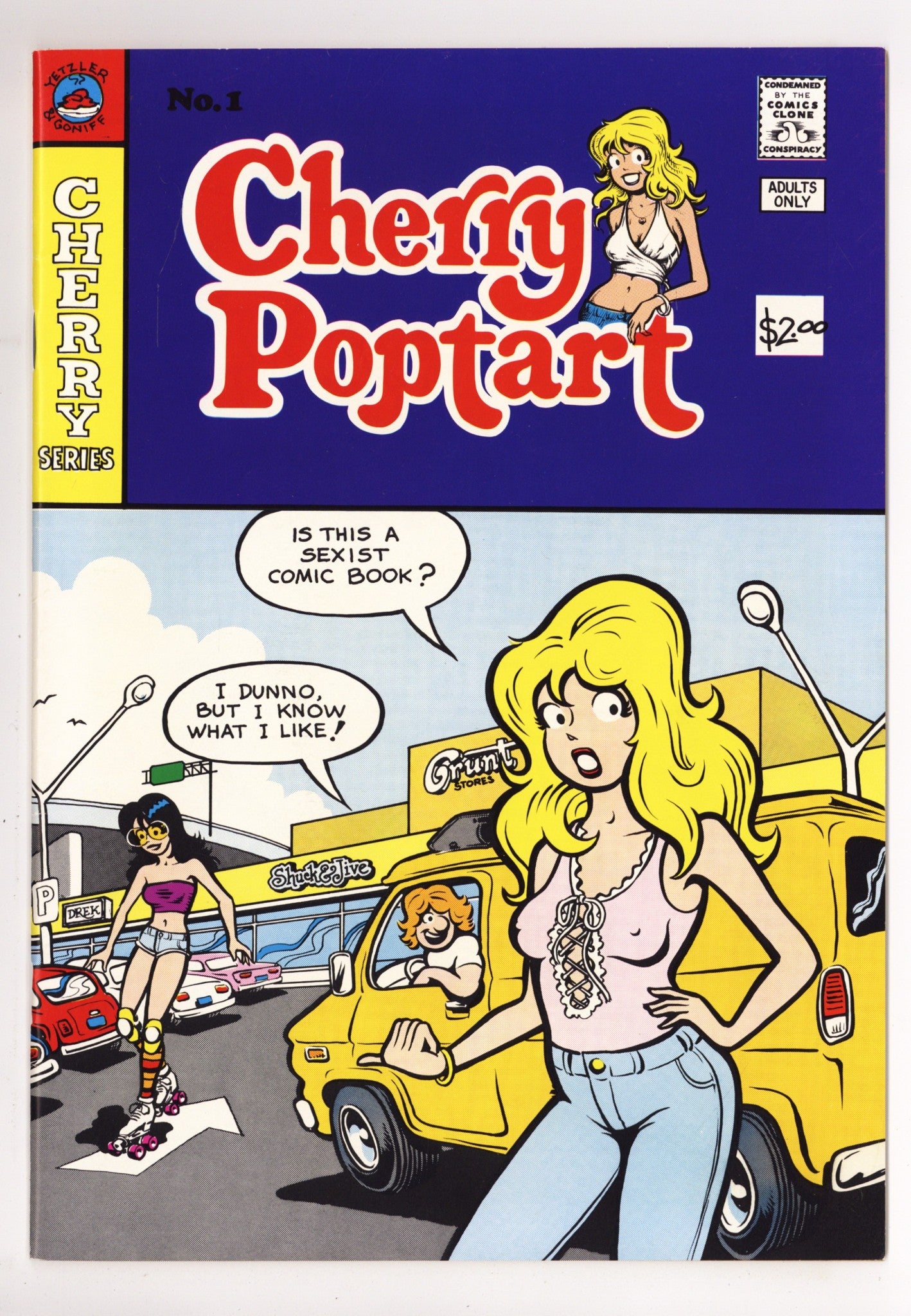 Cherry Poptart 1 VF (8.0) 1st Print (1982) 