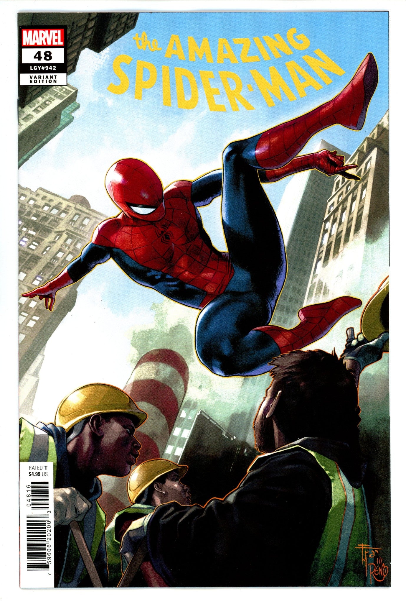 Amazing Spider-Man Vol 6 48 Mobili Incentive Variant NM+ (2024)