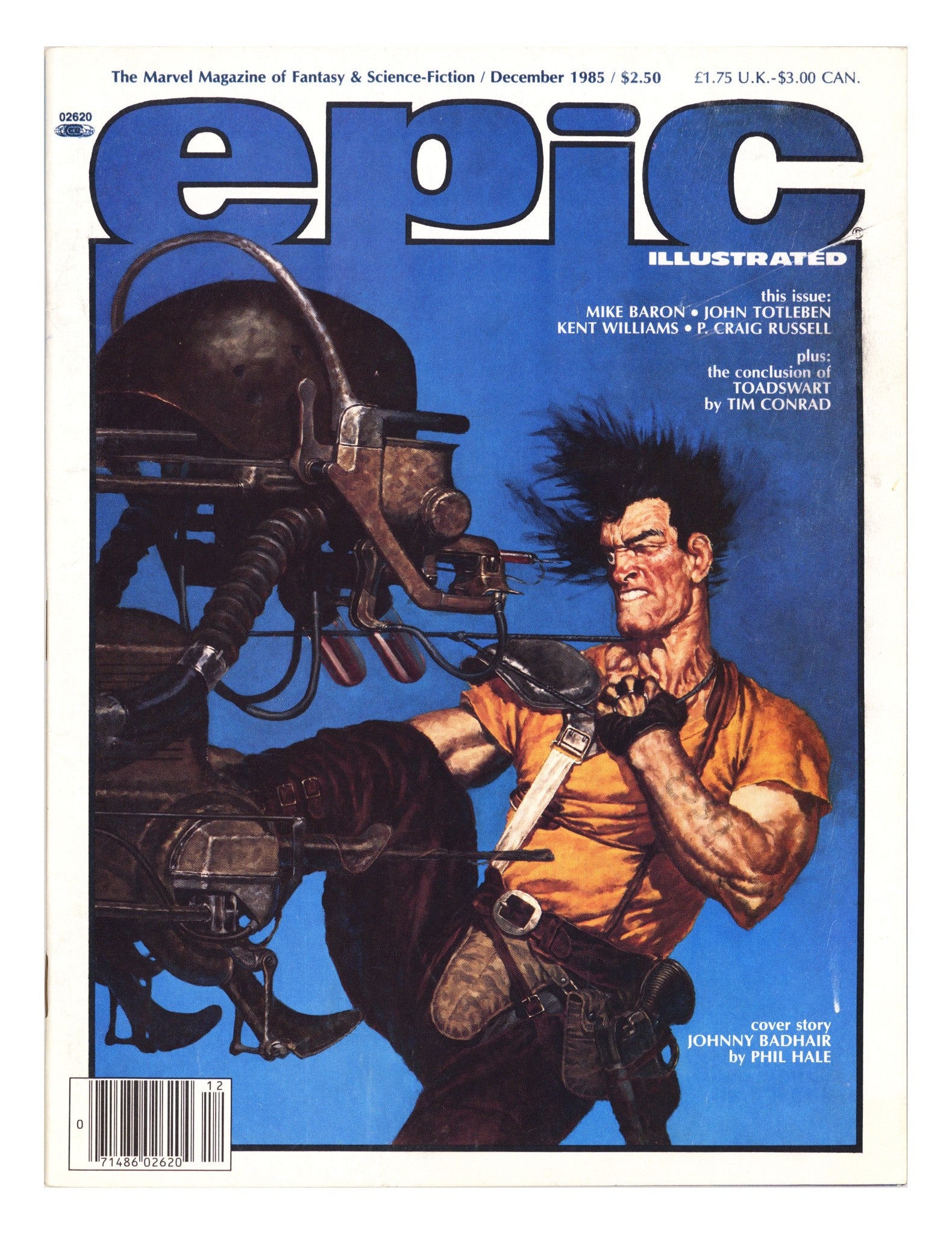 Epic Illustrated 33 Low Grade (1985) 