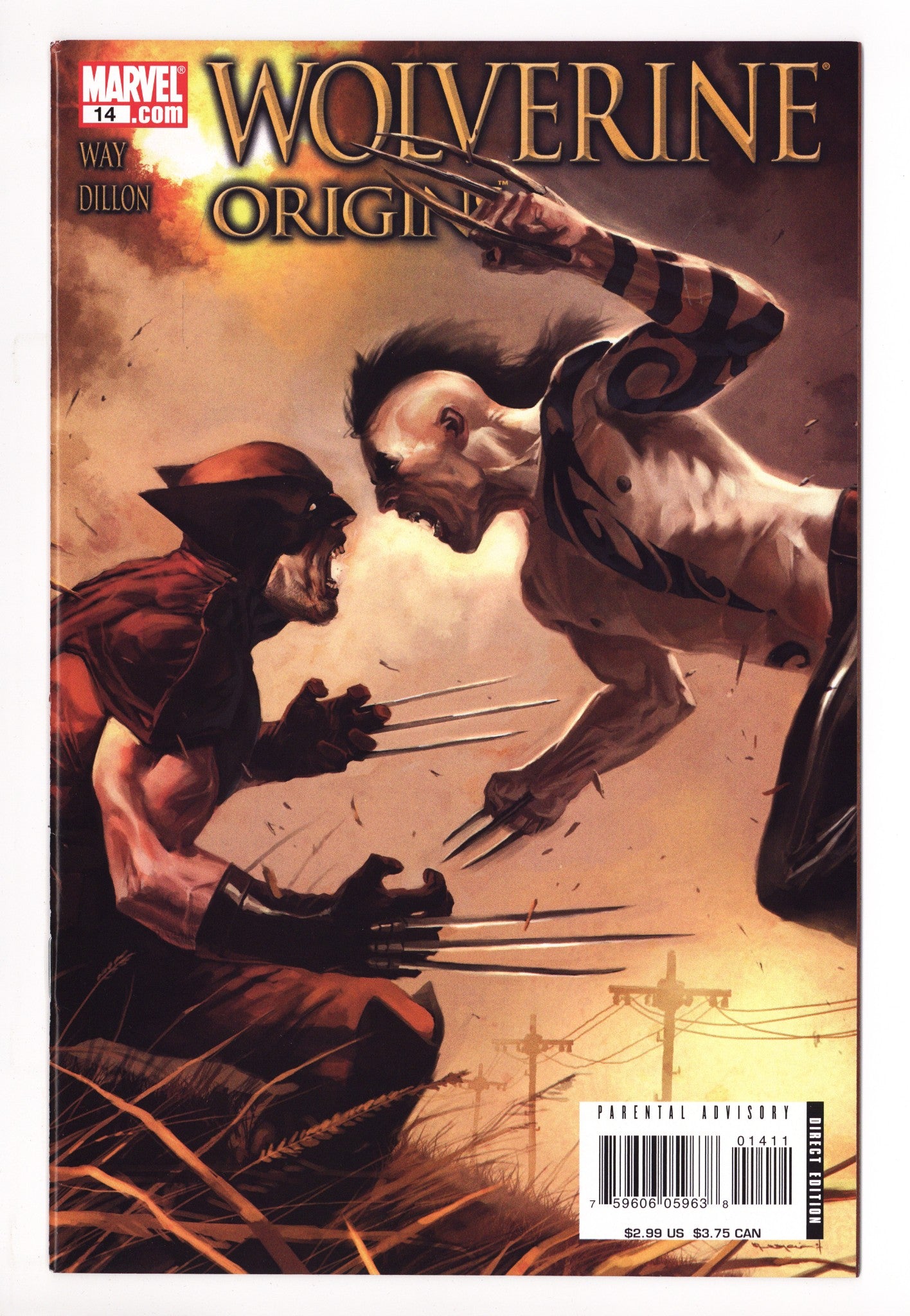 Wolverine: Origins 14 High Grade (2007) 