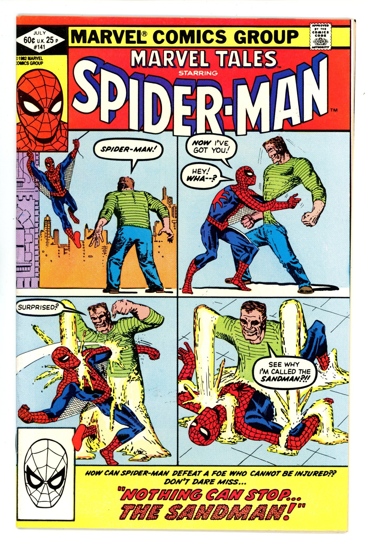 Marvel Tales Vol 2 141 Mid Grade (1982) 